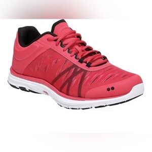 Ryka Dynamic 2.5 Training Shoe Red Support Comfort Womens Athletic Sneaker